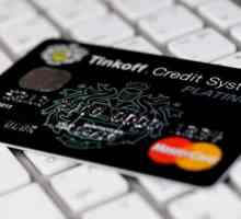 Povlačenje gotovine s kreditne kartice "Tinkoff". Značajke kreditne kartice