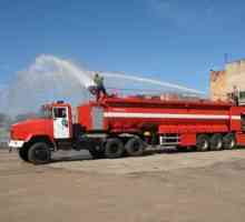 Posebni vatrogasni kamioni: namjena, tehničke specifikacije
