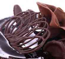 Načine za ukrašavanje kolača s čokoladom
