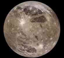 Satelitski Ganymede. Ganymede je satelit Jupitera