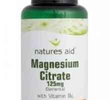 Znači "Magnezijev citrat": primjena u medicini