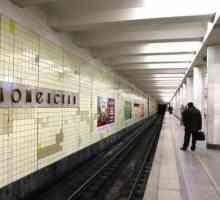 Postaja podzemne željeznice `Kolomenskaya`: kafići, restorani, trgovine.…
