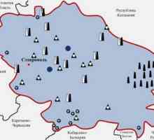 Teritorij Stavropola: minerali. Prirodni resursi