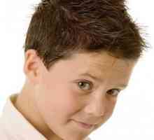 Moderne frizure za dječake. Frizure dječaka (fotografija)