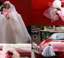 Elegantni ukrasi za automobil za vjenčanje: možete ih napraviti sami