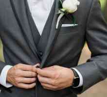 Moderan muški kostim za vjenčanje: fotografija, oblika i boja