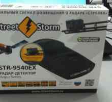 Street Storm STR-9540EX: pregled modela i recenzija vozača. Najbolji antiradar