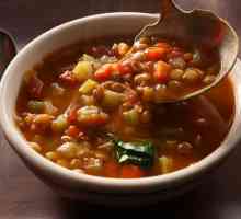 Vegetarijanska juha od leća: recept s fotografijom
