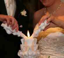 Vjenčane svijeće s vlastitim rukama: fotografija