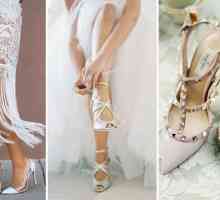 Vjenčane cipele za nevjeste - stilovi i boje