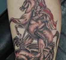 St. George the Victorious, tetovaža sa svojom slikom