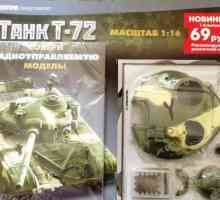 T-72 spremnik je model. Zbirka serija `DeAgostini`: montaža radio-kontroliranog…
