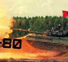 T-80 spremnici: karakteristike, modifikacije, oružje, fotografija
