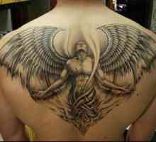 `Arkanđeo` tetovaža: značajke, značenje, fotografija