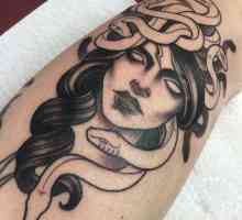 Tattoo `Medusa Gorgon`: vrijednost, mjesto, izbor slike.