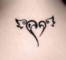 Tatto "srce" - ljubav i mržnja