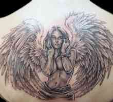 Anđeoska tetovaža: značenje tetovaža. Angel Wings Tattoo