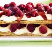 Cake "Milphia", recept. Kako kuhati desert `Milfey` (fotografija)