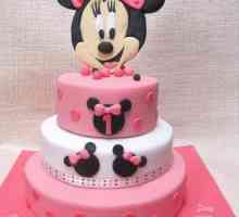 Minnie-Mouse torta: savjeti za izradu mastika i ukrasnih figurica