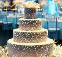 Torta za biser vjenčanja: ideje za ukrašavanje. Biser ogrlica