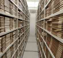 Zahtjevi za arhiviranje. Osnovna pravila arhiva organizacija