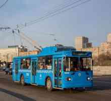 Trolejbusi Moskve: povijest, opis mreža, raspored