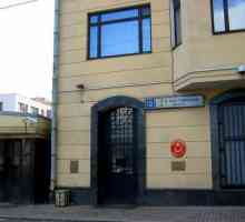 Veleposlanstvo Turske u Moskvi. Adresa i struktura