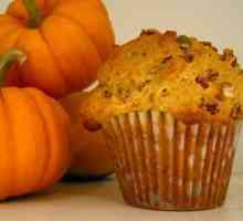 Bundeve muffine: recept za kuhanje i fotografiju