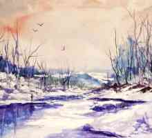 Učenje slikati zimski krajolik: prožet atmosferom bajke