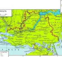 Ukrajina, regija Kherson: karta, okrug. Odmorite se u Azurnoj obali