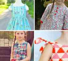 Univerzalni uzorak dječje haljine: konstrukcija, preporuke