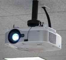 Univerzalni držač za stropni projektor: pregled, opis, značajke montaže i recenzije
