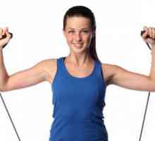 Vježbe na podlaktici za žene s dumbbells kod kuće: popis