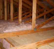 Izolacija stropa u kući s hladnim krovom: materijali, tehnologija