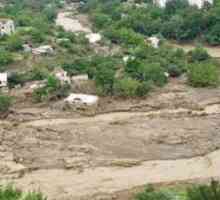 U Gruziji, poplava: uzroci, posljedice, likvidacija