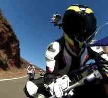 Video kamera na kacigi: kako odabrati DVR za bicikl ili motocikl