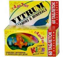 Vitrum Kids - vitamini za djecu: upute za uporabu, recenzije, opis
