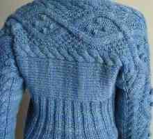 Pletemo pulover s iglama za pletenje