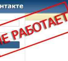 `VKontakte` je buggy: što je razlog i kako to popraviti?