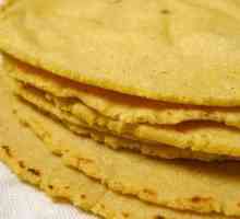 Ukusna tortila od kukuruza: recept priprema postepeno