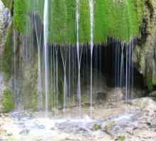 Slap srebrnih potoka (Crimea): opis i fotografija