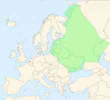 Istočna Europa: zemljopisni položaj, karakterističan
