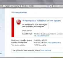 Windows 7: Ažuriranje nije uspjelo. Kako se riješiti