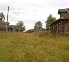 Napuštena sela u blizini Moskve. Fotografija, karta