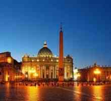 Zatvaranje države Vatikan: područje i atrakcije