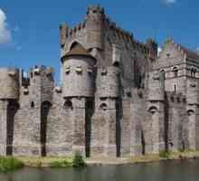 Dvorac grofova Flandrija: povijest i opis strukture