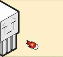 Pokrenite vatrene kugle u neprijatelje: vatrena kugla u Minecraftu