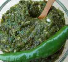 Zelena Adjika: recept za kuhanje, sastojke