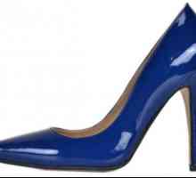 Žene plave cipele: fotografija s što nositi