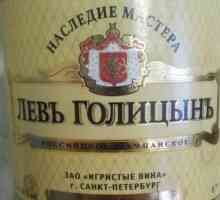 Poznati šampanjac `Lev Golitsyn`. Povratne informacije i mišljenja tvrtke
